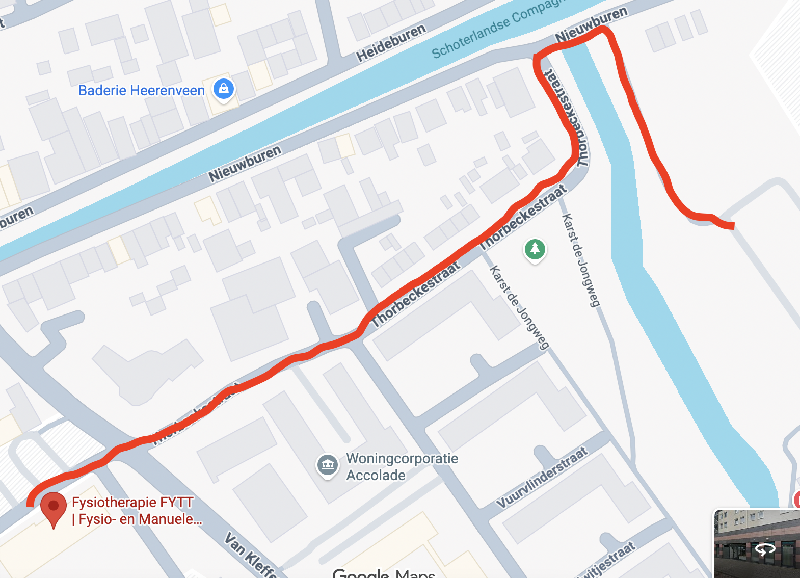 Fysiotherapie Fytt Route Heerenveen